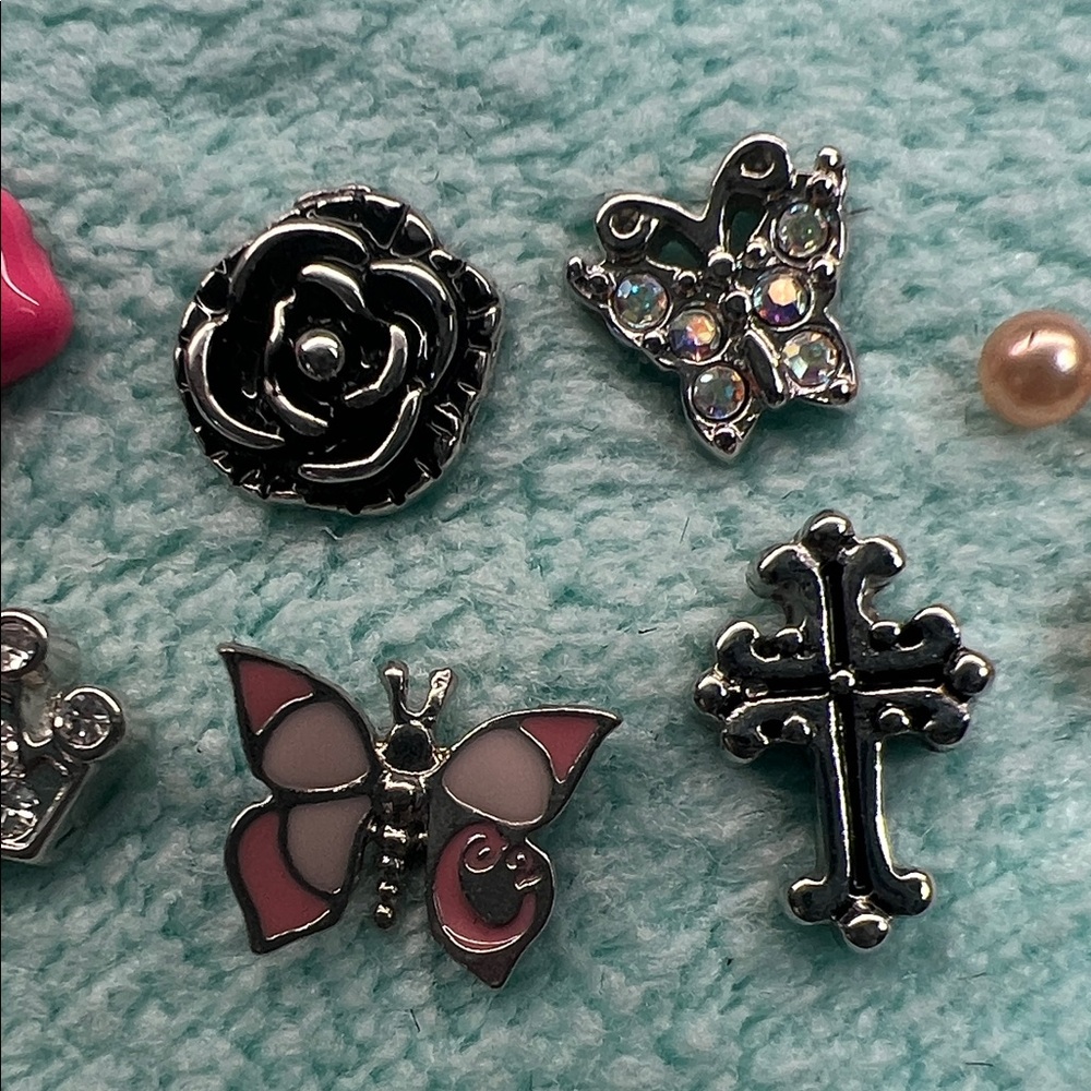 Floating Locket Charms - Cancer theme - Picture 3 of 4